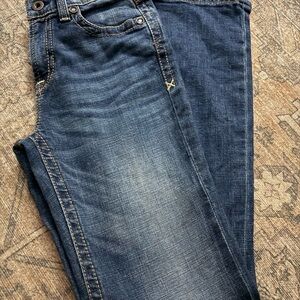 Ariat boys Dark Blue Slim Jeans